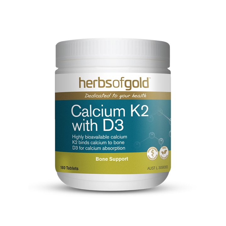 Herbs of Gold Calcium K2 with D3 (90 Tablets) | SHOP ...